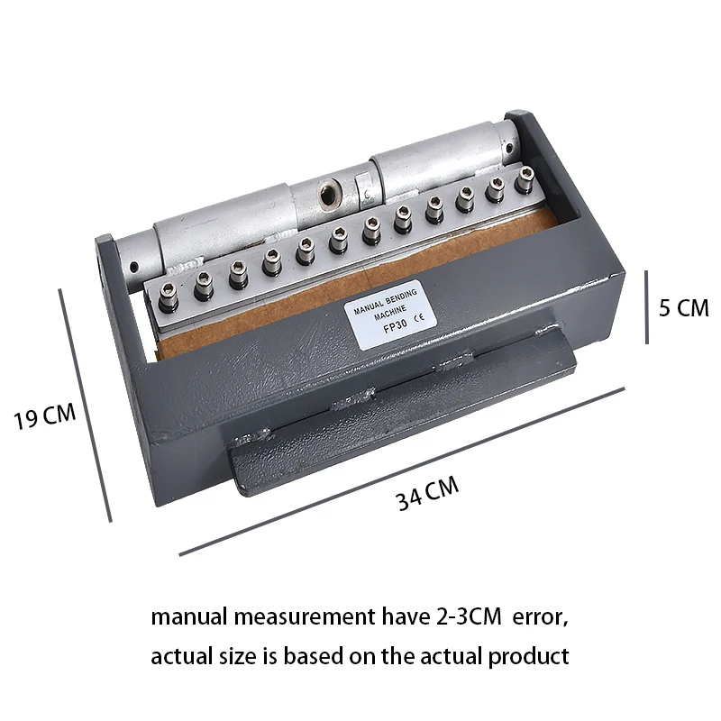 

FP30 Manual Bending Machine Metal Bending Machine Folding Machine Bending Tool Iron Plate Aluminum Plate Bending Machine 300mm