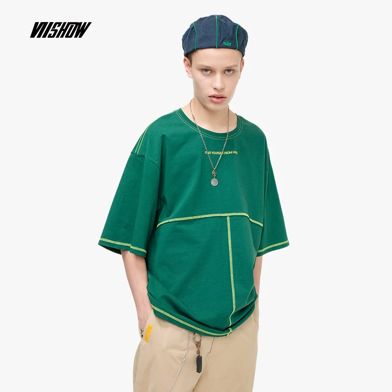 2019 европейский и американский минималистичный Стиль Футболка Мужская Красивая