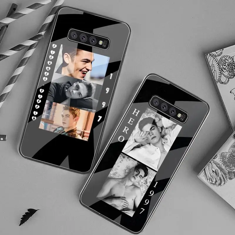 

Hero Fiennes Tiffin Phone Case Tempered Glass For Samsung S20 Plus S7 S8 S9 S10 Plus Note 8 9 10 Plus