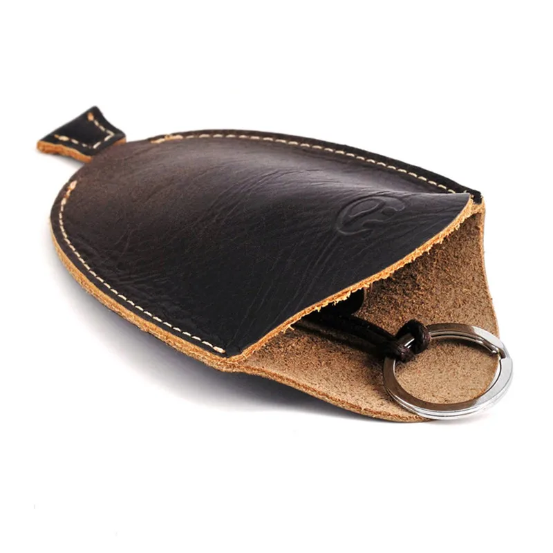 Высококачественный бумажник для ключей из натуральной кожи чехлы автомобильных