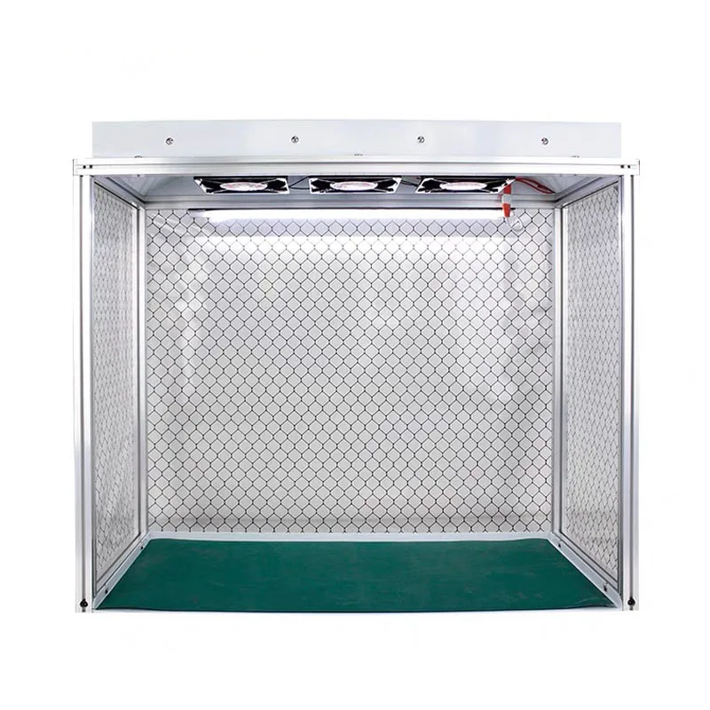 

Новая чистая комната для рабочего стола, без пыли, для ремонта ЖК-дисплея, Ремкомплект, Настольная рабочая станция с антистатическим коврик...