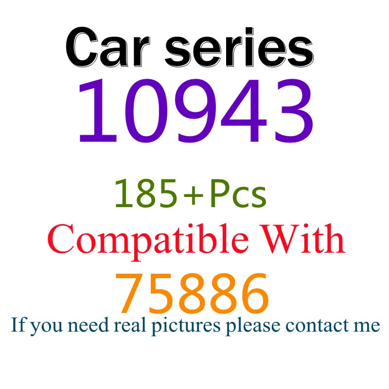 

185 шт., Детский конструктор «игрушечный автомобиль»