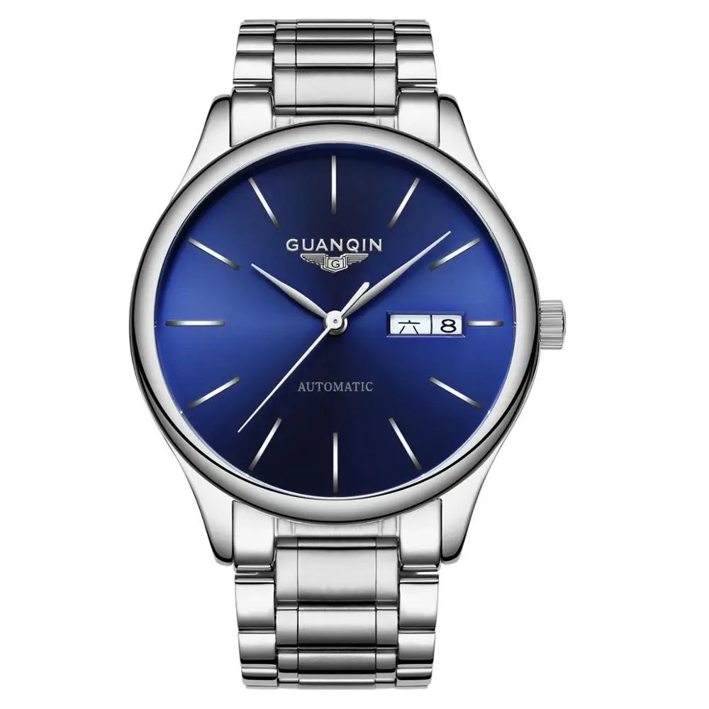 

2020 Guanqin GJ16051 Top Brand Men Watches Full Steel Waterproof Casual Date Sport Military Wrist Watch Relogio Masculino
