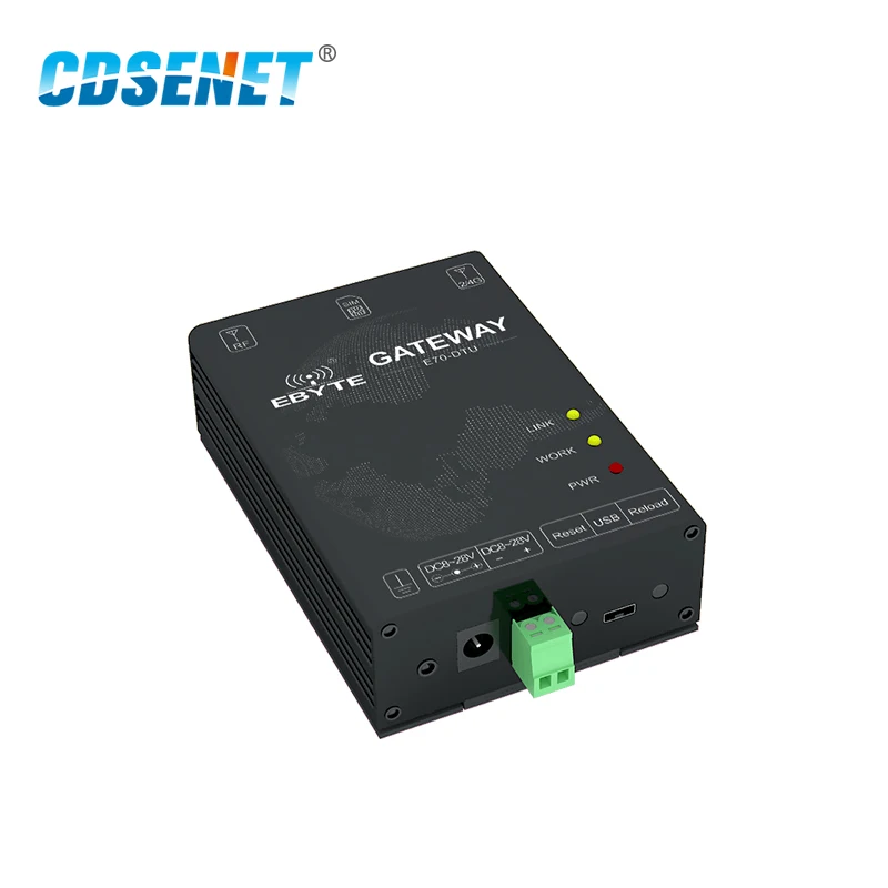 E70-DTU(433NW30-GPRS) 433MHz GPRS Networking Wireless Modem Coordinator Terminal 30dBm Long Range Transceiver
