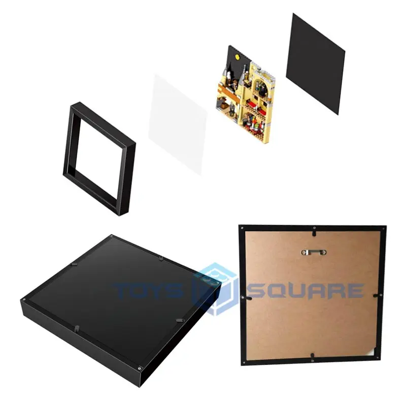 

Model Building Blocks The Magic Castle Picture Frame With Movie Action Figures Bricks Set Gifts Educational Toys For Children