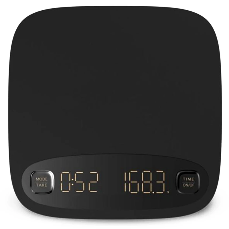 

Электронные ручные весы для кофе, автоматический прибор для измерения времени, перезаряжаемый по USB, для приготовления эспрессо, кофе, для к...