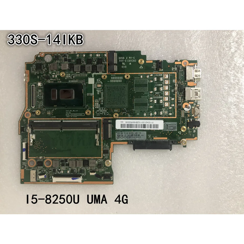 

Original laptop Lenovo Ideapad 330S-14IKB Motherboard CPU I5-8250U UMA 4G FRU 5B20R07553 5B20S69494