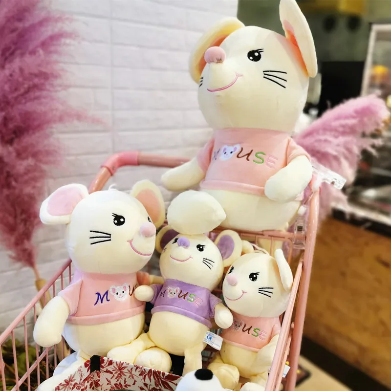 

Dumb Mouse Boy Lovely Mouse and Mouse Plush Toy Children's Doll