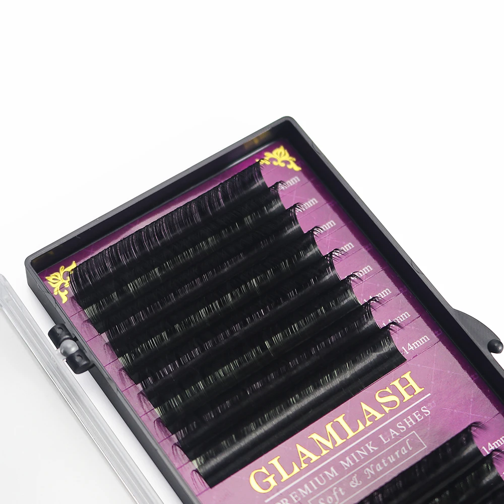 GLAMLASH завивка BCD 7 16 мм большая длина накладные магнитные натуральные ресницы для