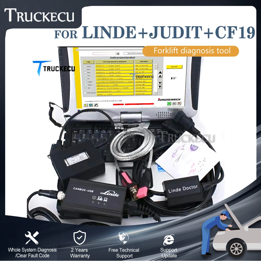 

Jungheinrich Judit Incado box+Linde canbox doctor pathfinder LINDE LSG+THOUGHBOOK CF19 Jungheinrich FORKLIFT TRUCK DIAGNOSTIC