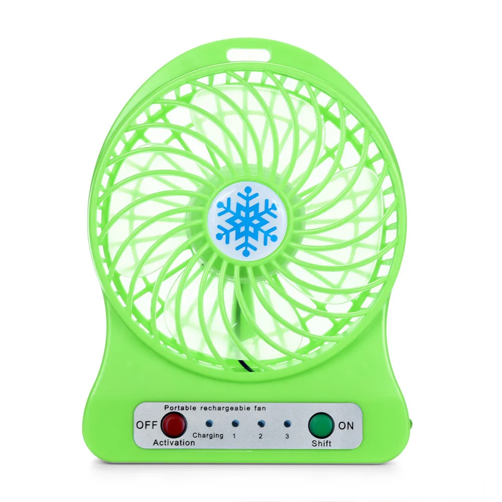 

Portable Rechargeable Pocket Fan LED Light Fan Air Cooler Mini Desk USB 18650 Battery Fan Summer Portable Mini Fan Office Desk