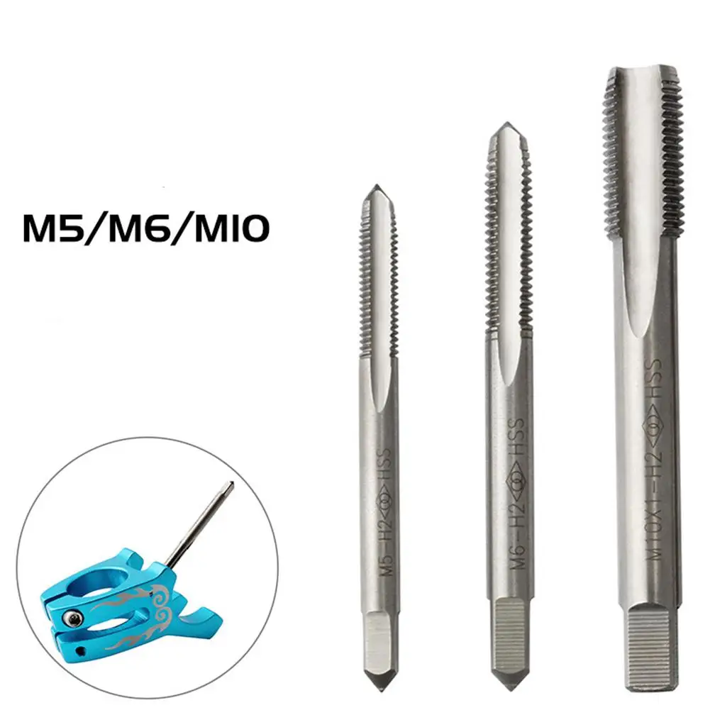 

Велосипедный резьбовой кран M5/M6/M10, Велосипедный тормозной адаптер, хвостовой крючок, винтовой кран, Ремонтный спиральный инструмент, сверл...