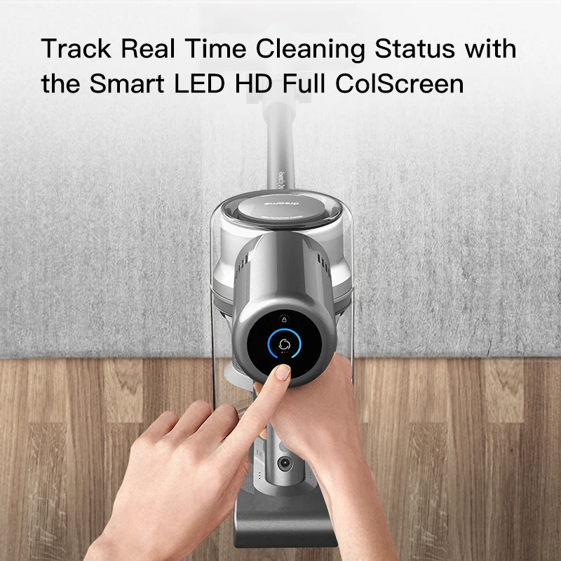 

Dreame V12 Cordless Vacuum Stick Vacuum Cleaner Bagless 27kPa LED Display Screen 90mins Runtime Hard Floor Carpet Dust Collecto