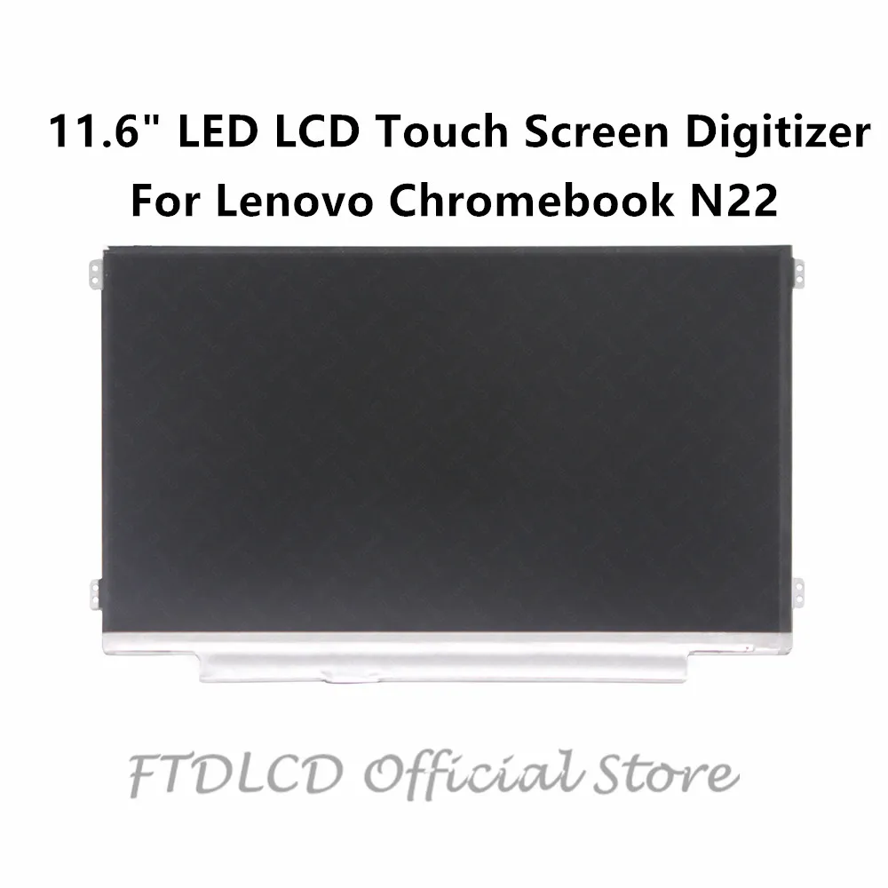 FTDLCD 11.6" 5D10K85106 LED LCD Touch Screen Digitizer Assembly For Lenovo Chromebook N22 1366x768 | Компьютеры и офис