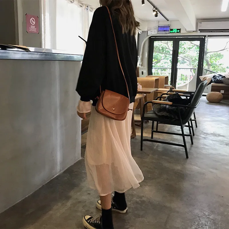 Женские комплекты одежды из двух предметов белое шифоновое платье миди и