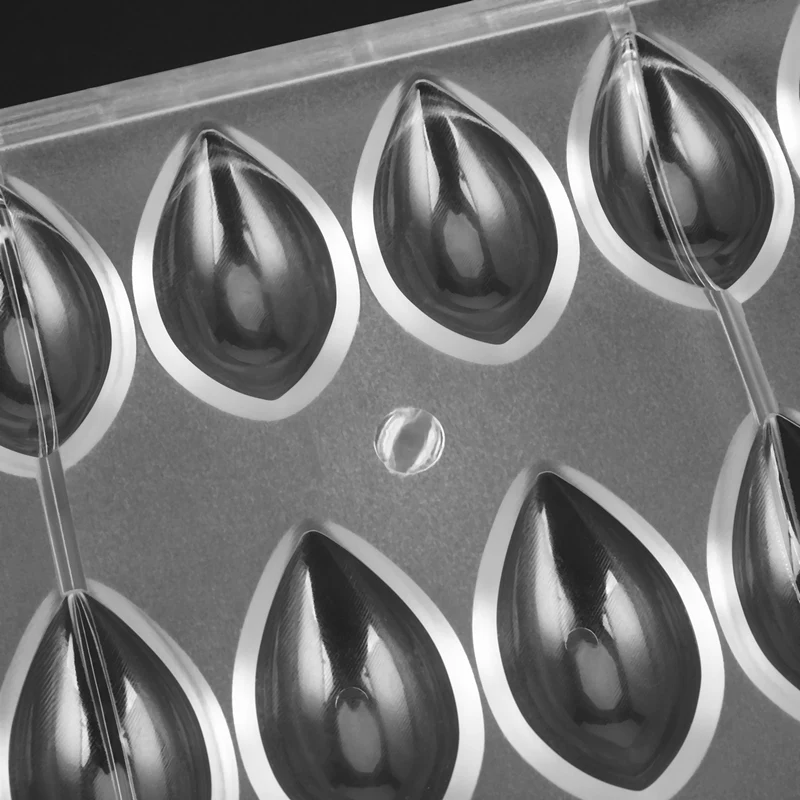 Лотоса Форма из поликарбоната шоколадная форма 3D Еда кухонные инструменты для