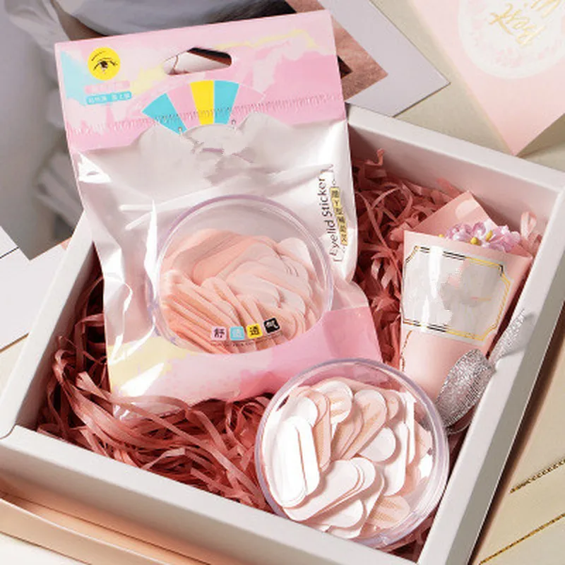 Волшебная невидимая двойная Складная наклейка для век 1 коробка 150 пар узкая