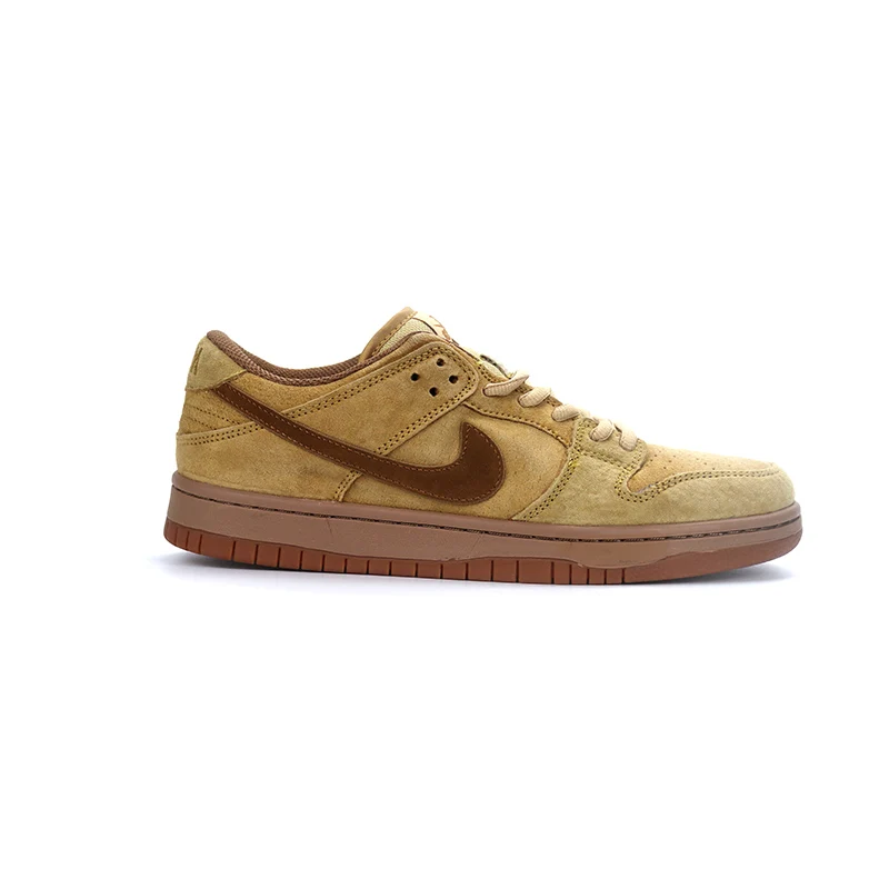 Мужская обувь для скейтбординга от Nike Dunk SB Low Pro Premium Wheat, повседневные Сникерсы, Уличная обувь для отдыха