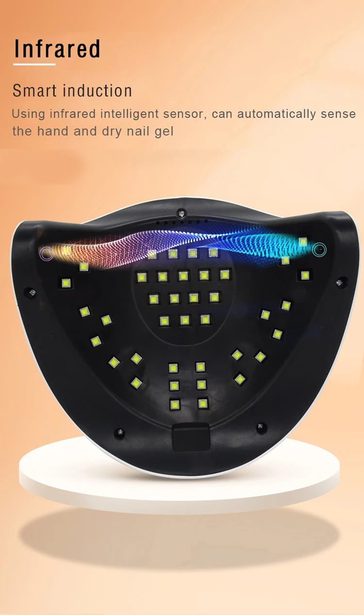 

SUN Y9 192W Dryer 45/LED UV Lamp Automatic Induction Nail Polish Tool With 10s/30s/60s/99s Timer