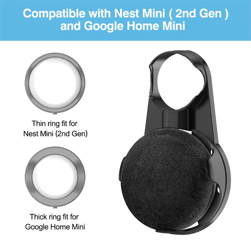 Настенный кронштейн для гнезда Mini и Google Home голосовой помощник настенное