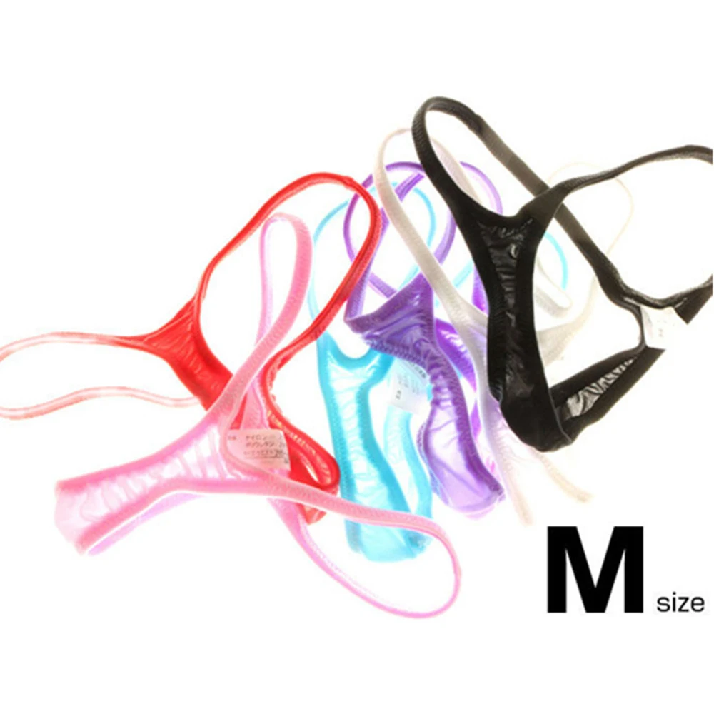 Для мужчин сексуальные трусики бикини ультра тонкий нижнее белье мешок