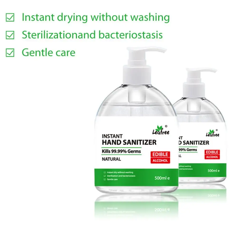 500 мл портативный дорожный дезинфицирующее средство для рук одноразовое