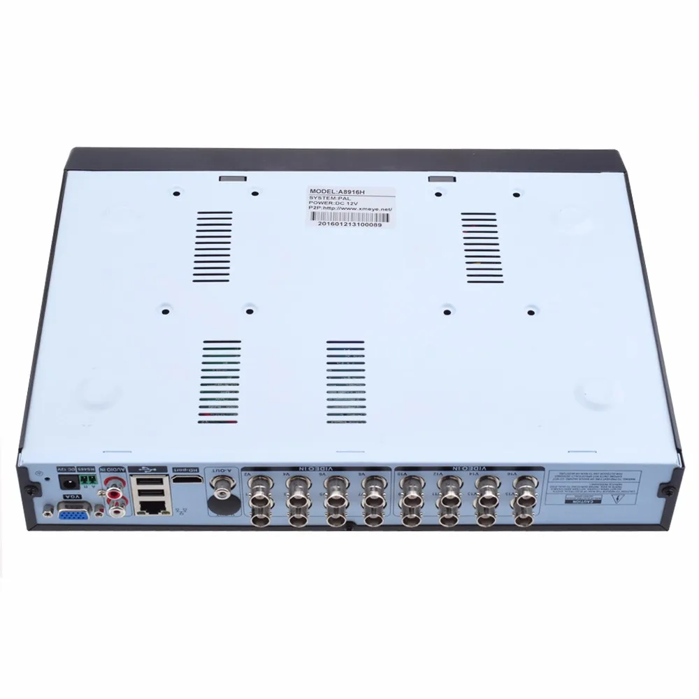 5 в 1 16CH 8CH 4CH 5M-N AHD DVR Гибридный NVR видеорегистратор Поддержка 5MP AHD камера 5MP IP камера Onvif