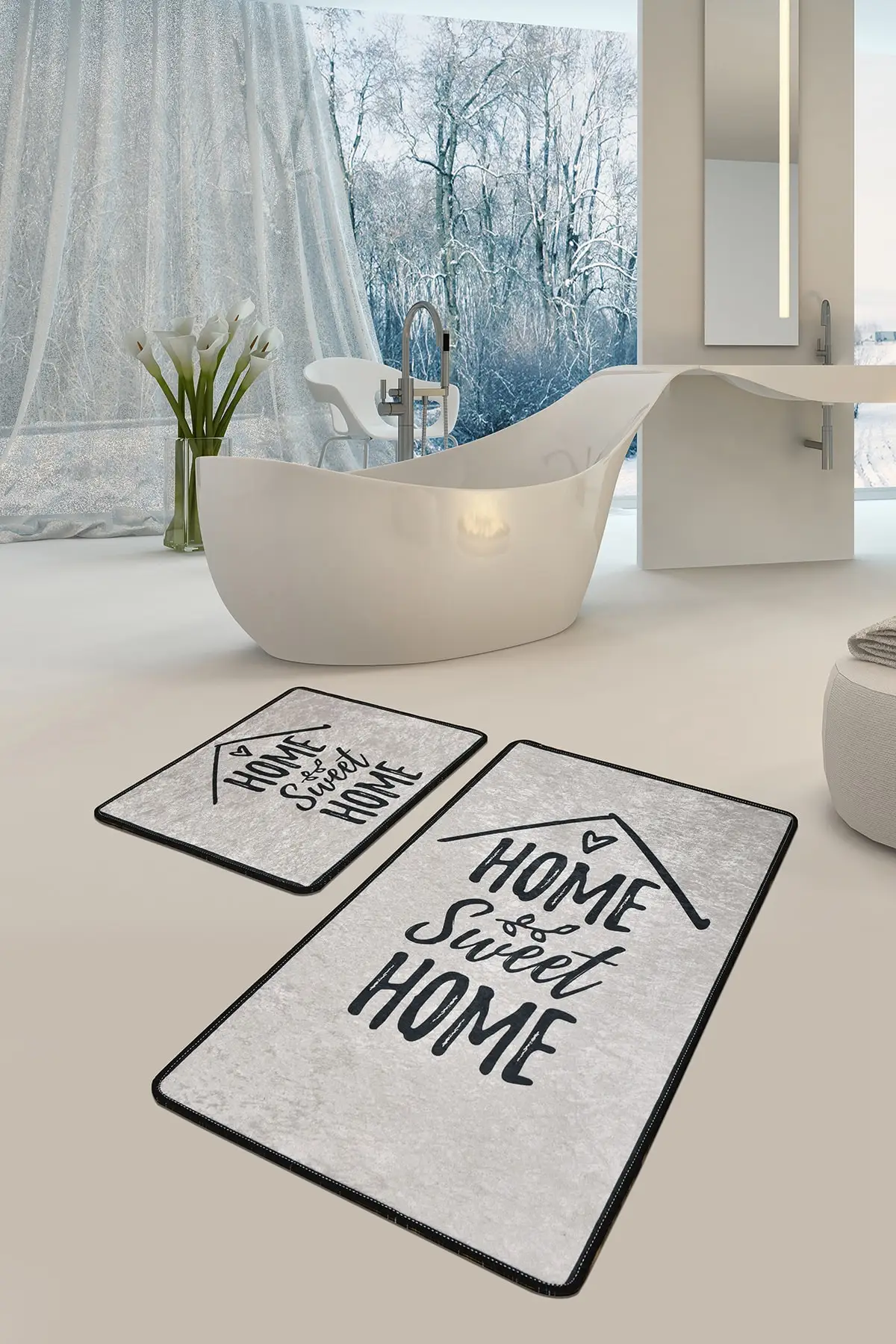 

Casa Djt 2 Set Bath Mat Set
