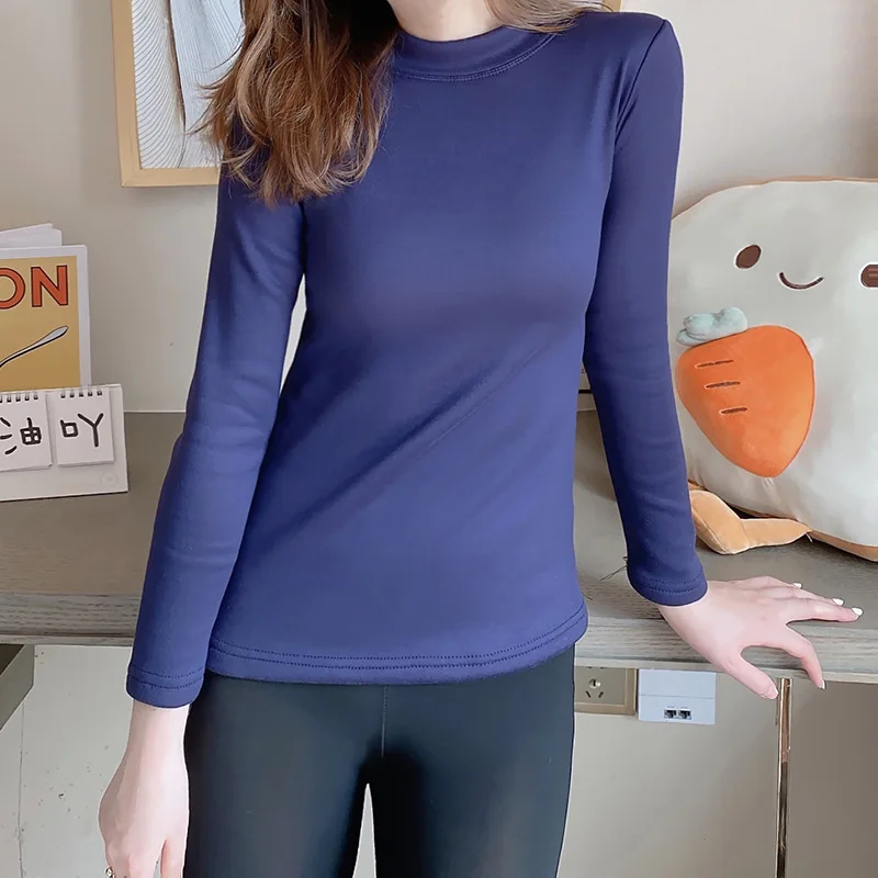 Зимнее бархатное плотное термобелье для женщин теплая многослойная одежда