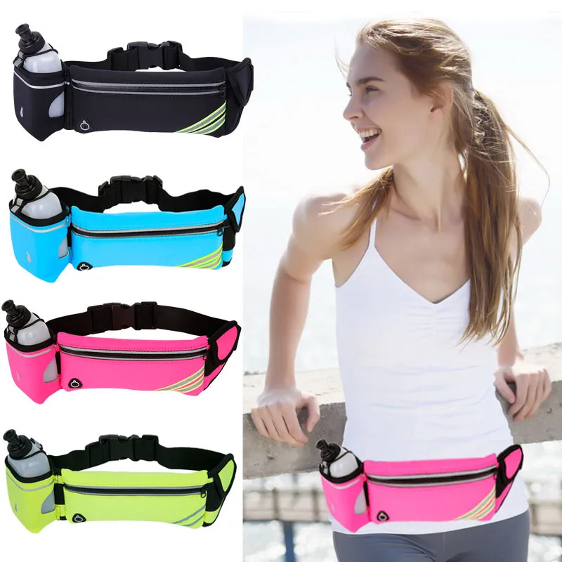 Водонепроницаемая Повседневная поясная сумка для гидратации светоотражающая
