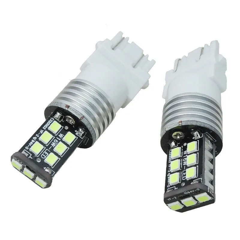 

12V DC LED Bulb 15-3528-SMD Car Front Turn Signal Ice Blue Plug & Play