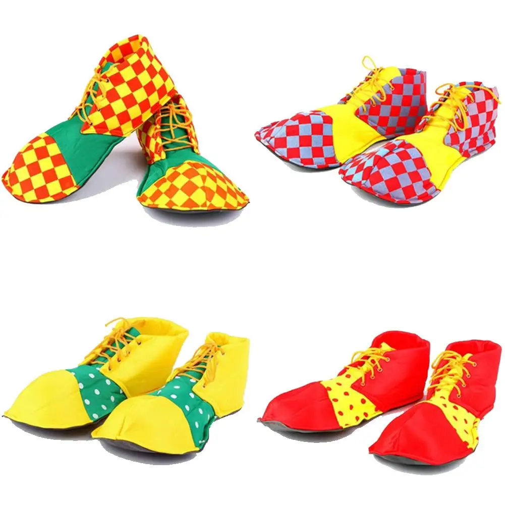 Губка клоун обувь Танцевальная вечеринка детали костюма для Хэллоуина Косплей