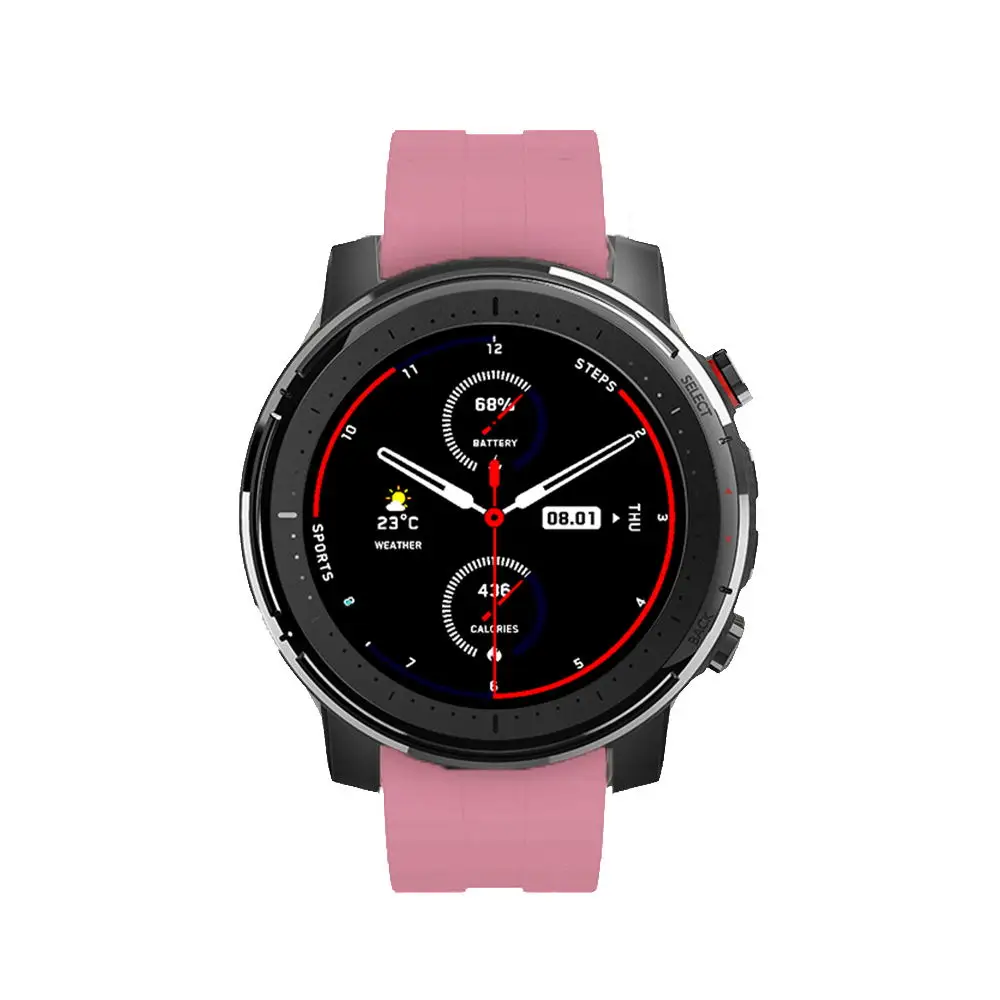 FIFATA ремешок для Amazfit Stratos 3 и Stratos 2 и часы Stratos браслет для Amazfit Pace/GTR 47 мм для huawei GT 2