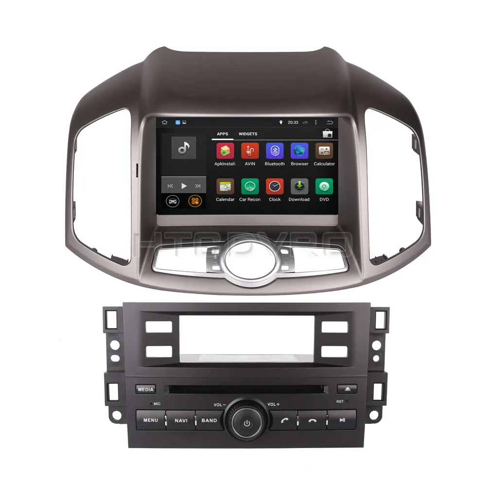 YMODVHT 8 дюймов 4G Восьмиядерный Android 9 0 7 1 автомобильный dvd плеер для Chevrolet Captiva 2006 GPS