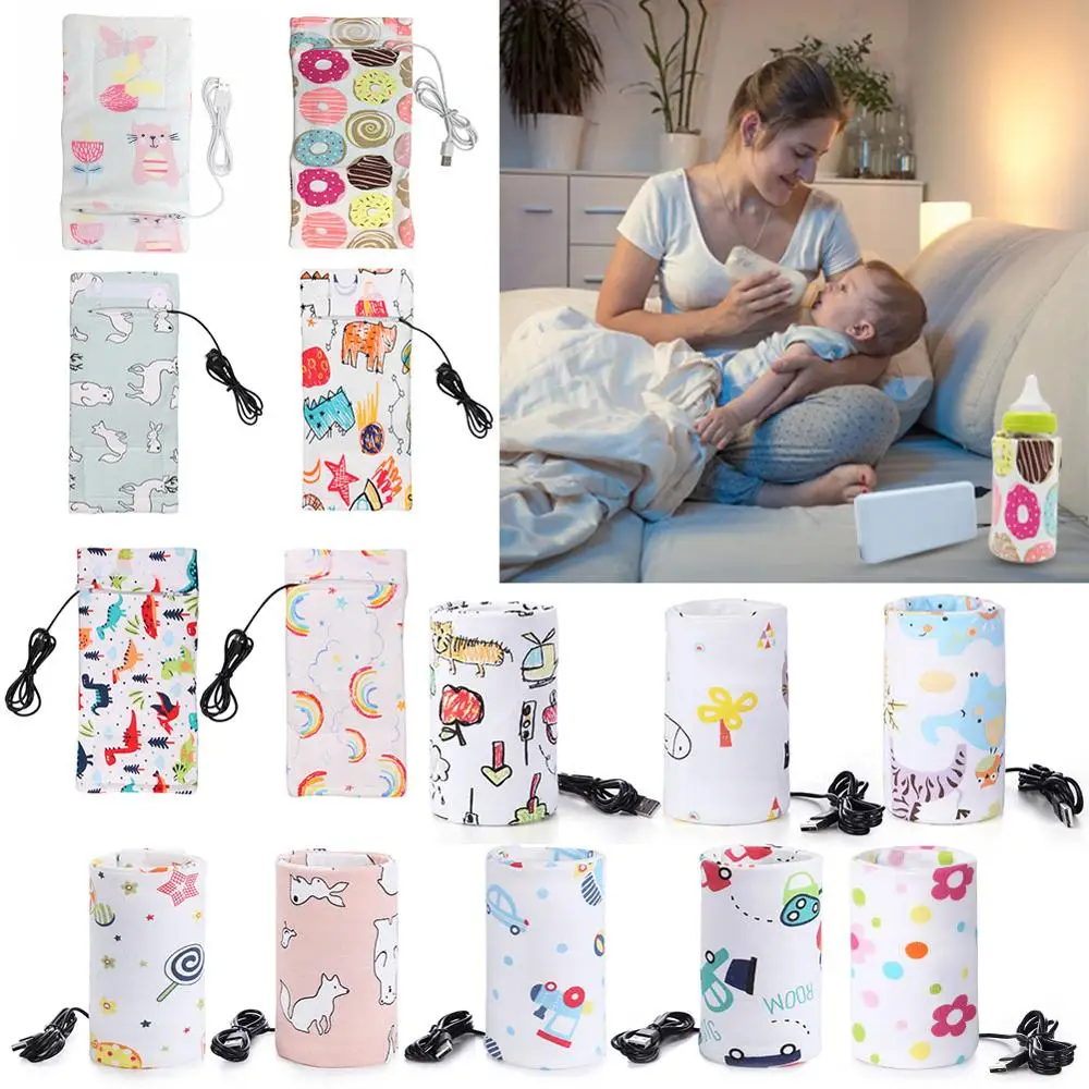 USB зарядка бутылочка для новорожденных грелка портативная наружная кормления