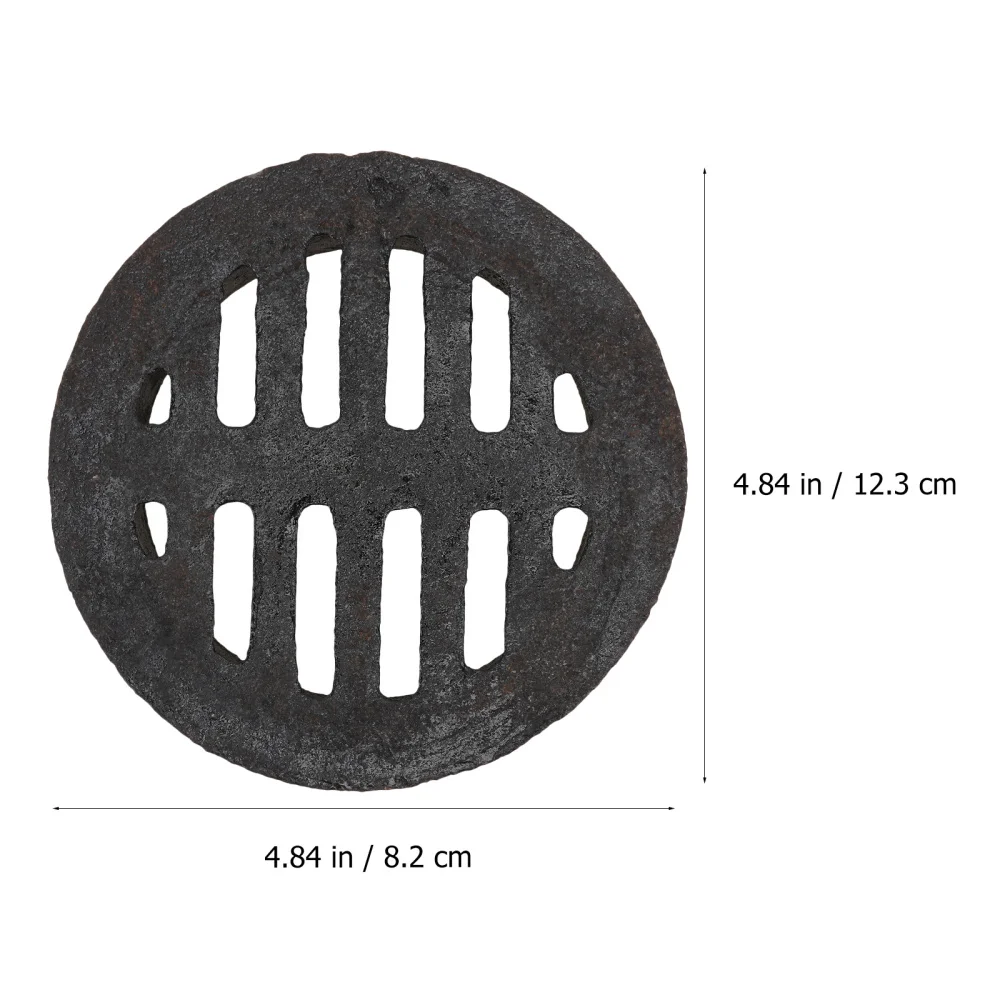 

1Pc Embedded Floor Drain Household Ground Leakage Garden Drainage (Black)