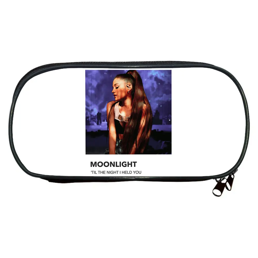 

Ariana grande Girl's cosmetic case boy's pencil case children's school supplieschildren's student pencil case. Support custom