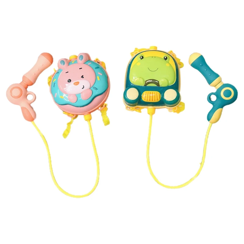 

Летние детские милые игрушки-рюкзаки для воды, пляжные игрушки для купания и бассейна, интерактивные подарки для мальчиков и девочек