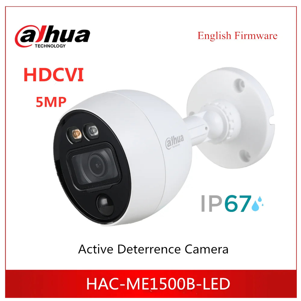 Dahua 5MP HDCVI камера активного сдерживания 1/2.7 &quotCMOS Smart IR 20m bulit in PIR двойная tect