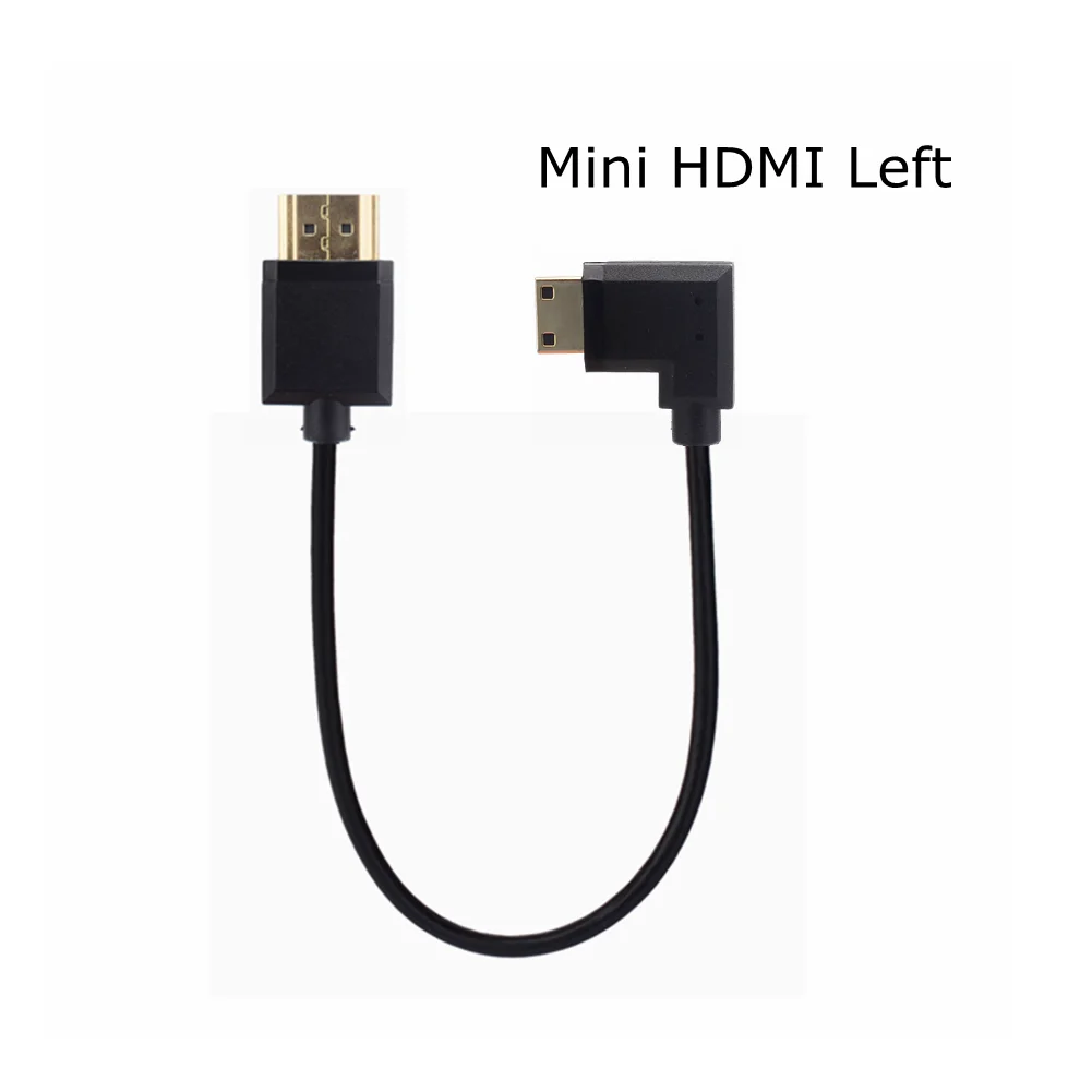 15 см супер мягкий с крышкой вверх/вниз левый и правый угловой мини HDMI