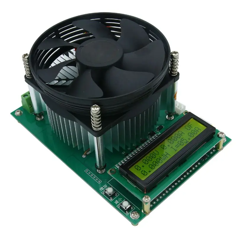 Тестер емкости аккумулятора электронная нагрузка 60 в 10 а с постоянным током 12