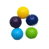 9cm spiky massage ball hand foot body pain stress massager relief trigger point health care sport toy random color