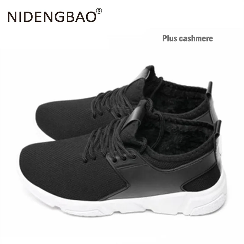 Осенняя мужская обувь Мужские кроссовки для взрослых Дышащая Спортивная Зимние