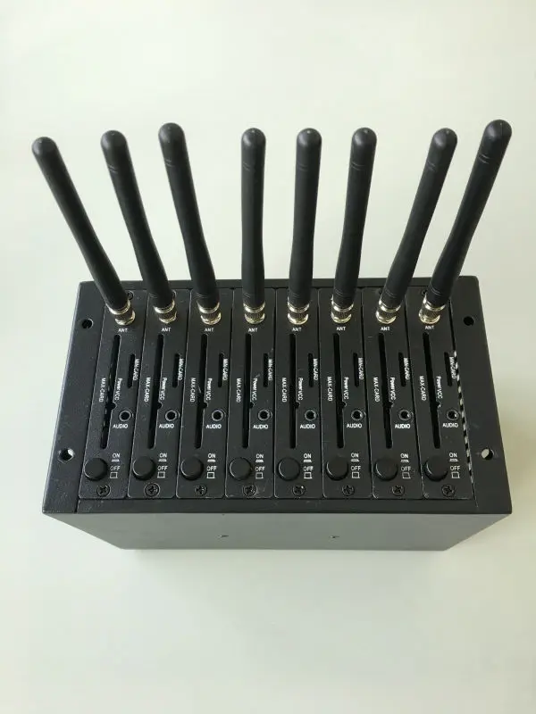

8 port modem pool bulk sms and make voice machine for marketing