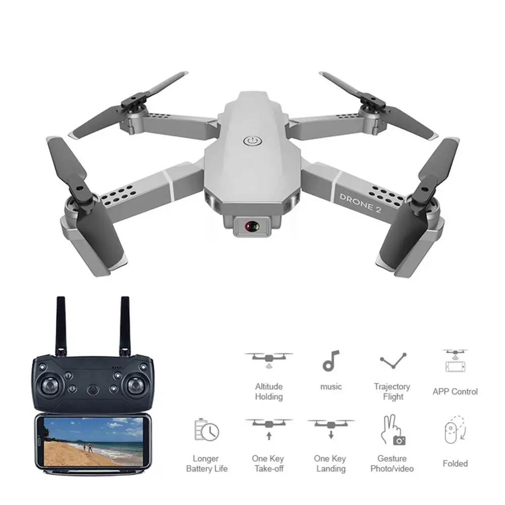 Мини Дрон 4K 1080P HD камера Wi Fi Fpv воздушное давление фиксированный удерживающий