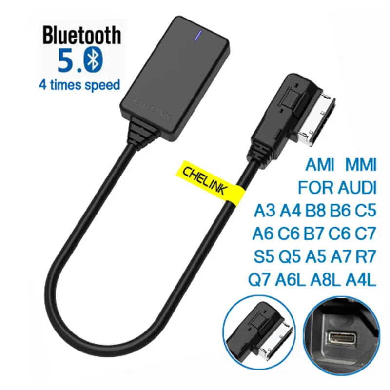 AMI MMI MDI беспроводной Aux bluetooth Кабель-адаптер аудио Музыка Авто bluetooth для Audi A3 A4 B8 B6 Q5 A5 A7 R7 S5 Q7 A6L A8L A4L