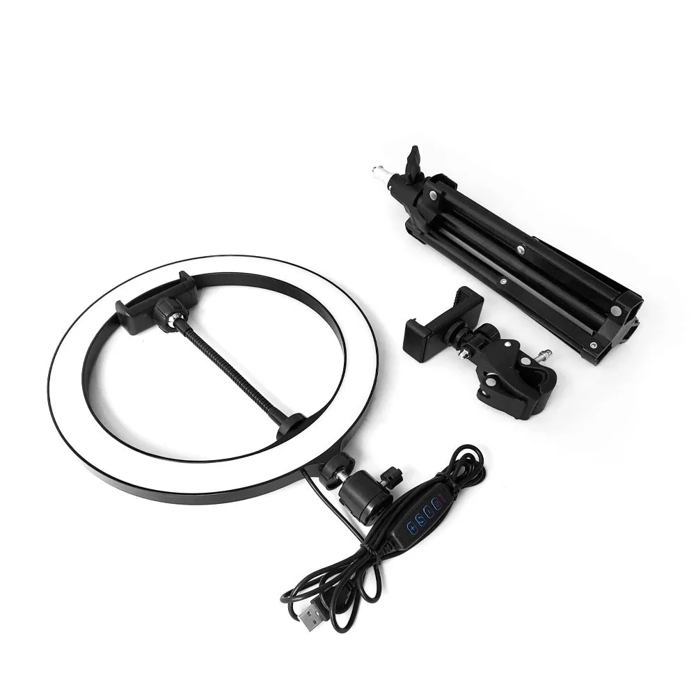 Сделать светодиодный 10 &quotСелфи кольцевой светильник с 1 6 м штатив Телефон