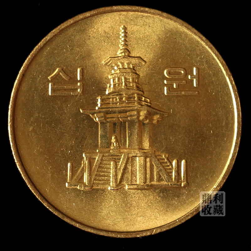 Южная Корея 10 завоеванных монет 1985-2006 Азия 100% оригинальные монеты Новинка | Дом и