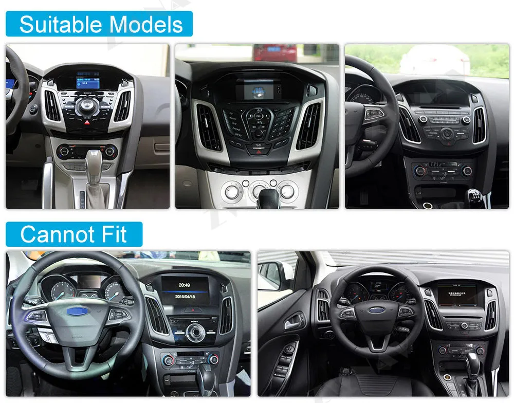 Автомагнитола для Ford Focus 2012 2014 Android 10 64 ГБ GPS навигация мультимедийный плеер