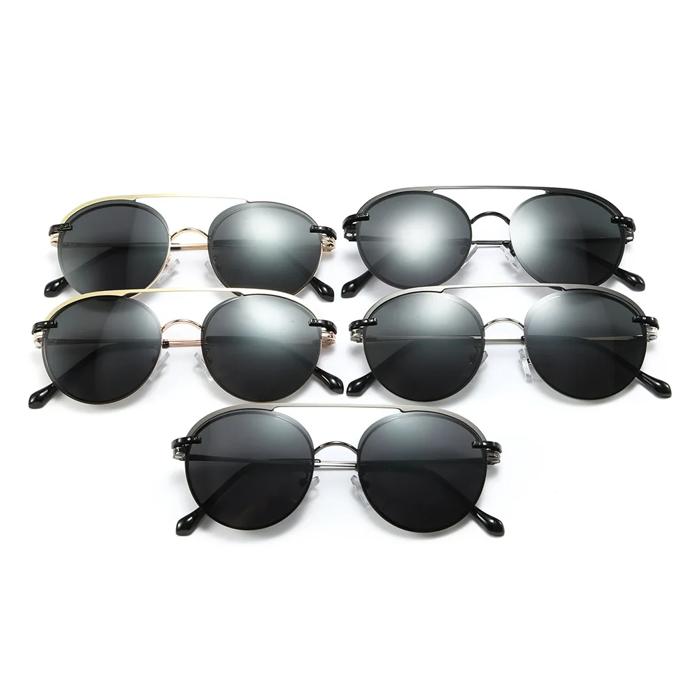 

New Style Magnetic Mirror Sunglasses 2021 Fashion Polarized Sunglasses Men Metal Glasses